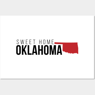 Sweet Home Oklahoma Posters and Art